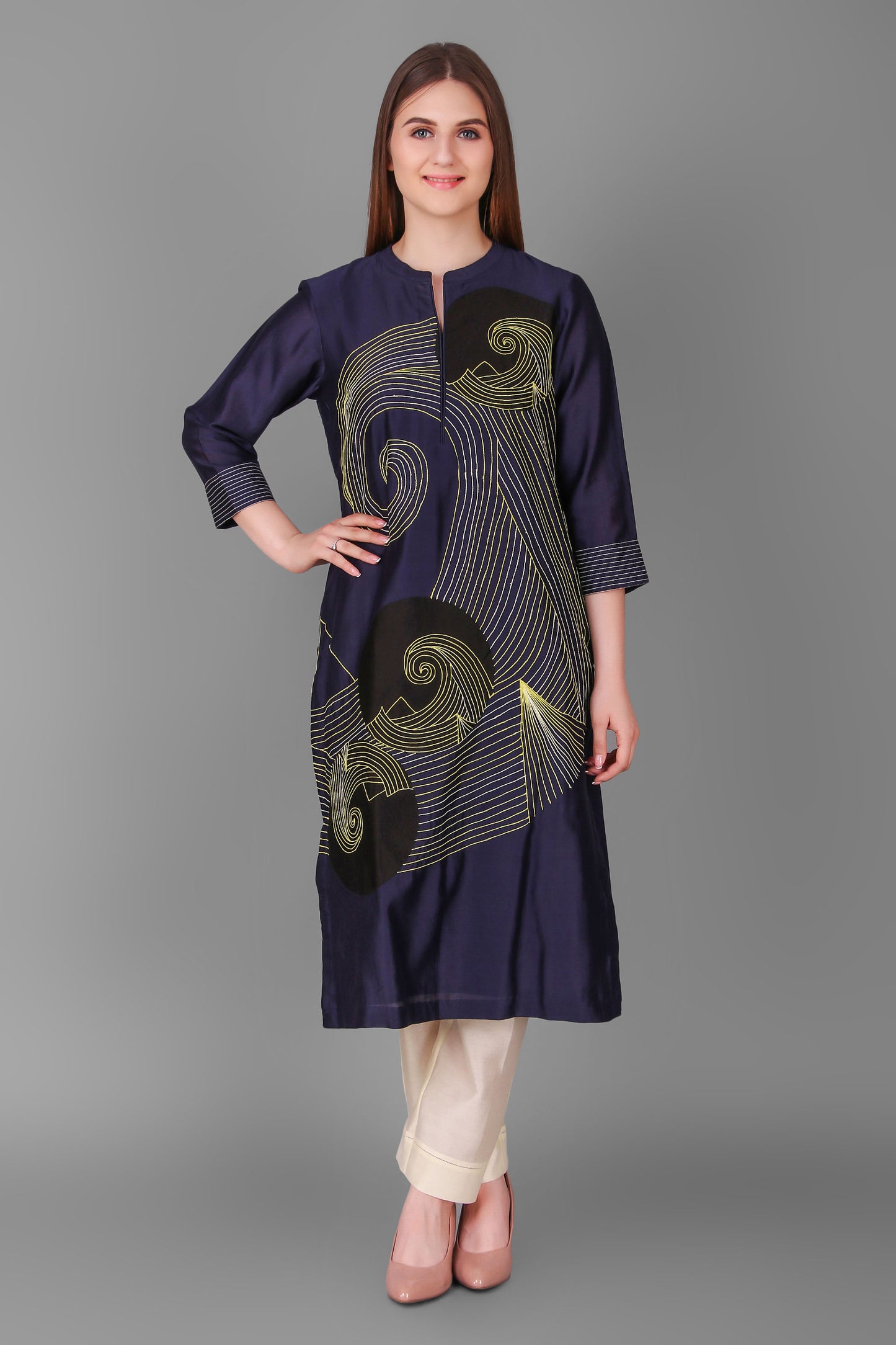 9001223 INDIGO WAVE CONTRAST