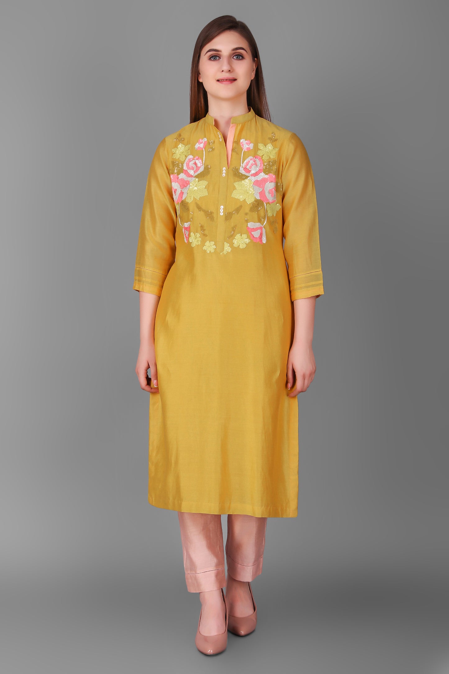 9001262 MUSTARD MULTI FLOWER BEL