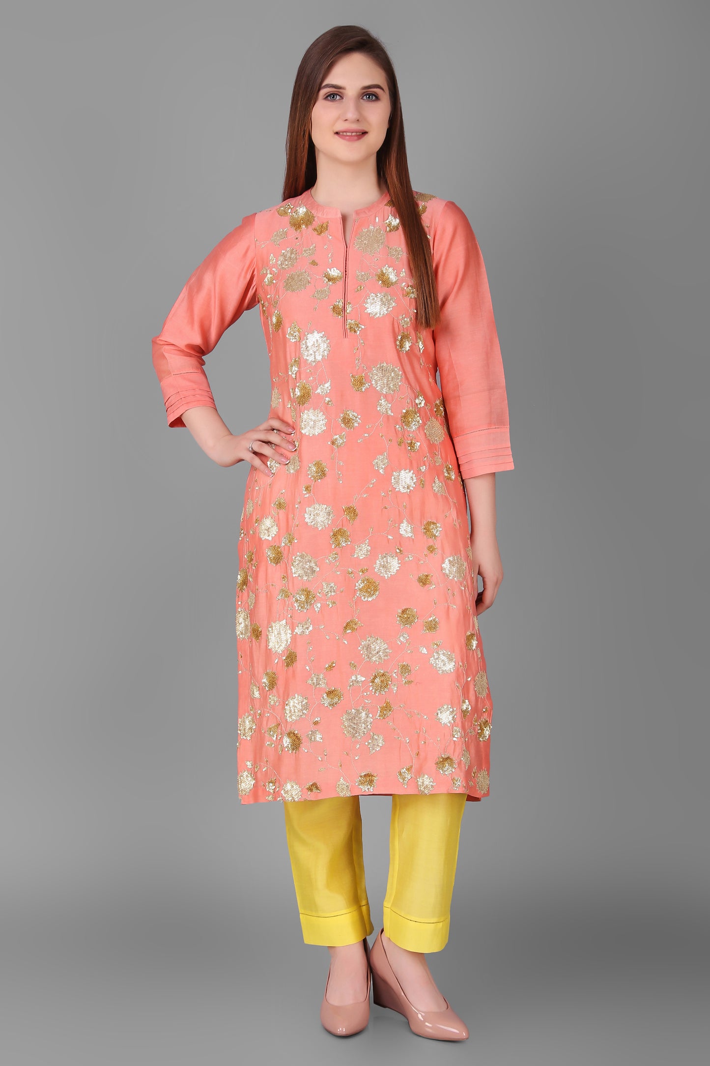 9001260 SALMON OVER ALL MINI JAAL