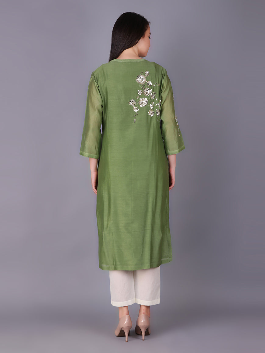 900897 OLIVE VINE FLORAL