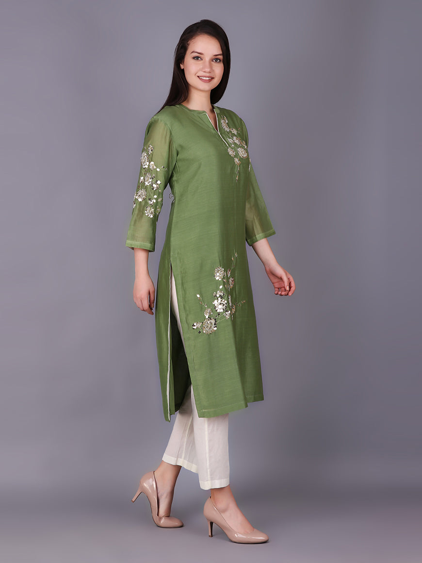 900897 OLIVE VINE FLORAL