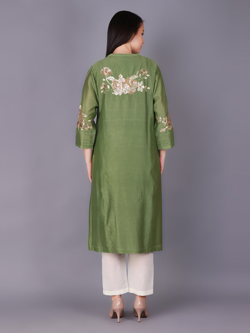 900789 OLIVE ROSE SHADED IN THREE