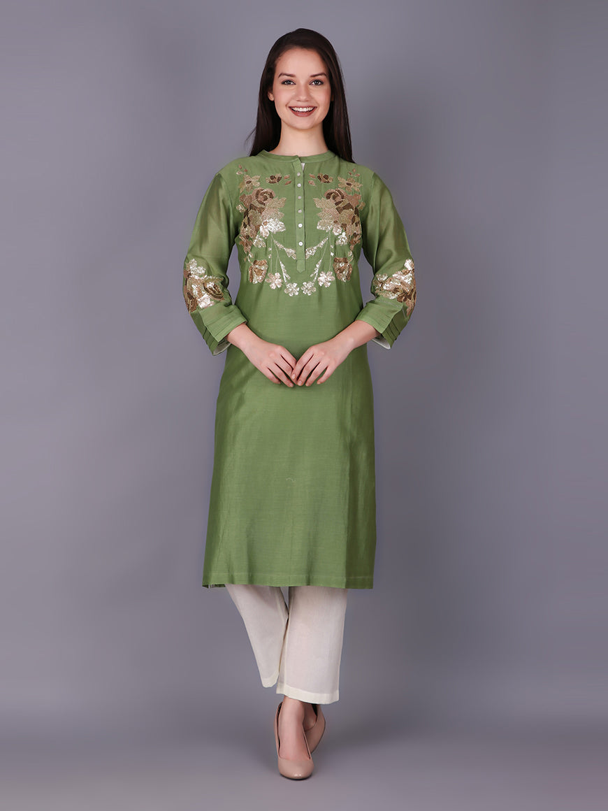 900789 OLIVE ROSE SHADED IN THREE