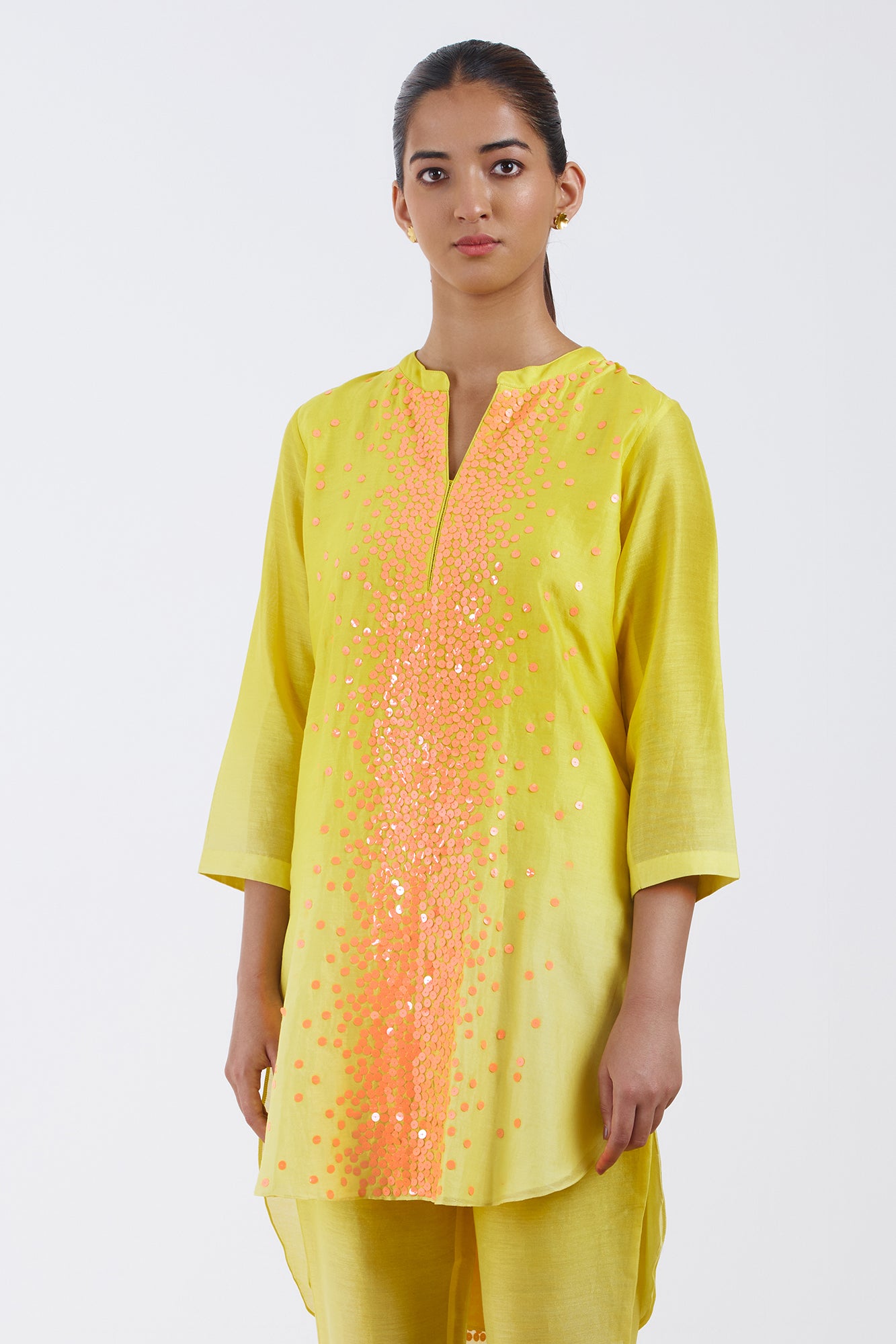 Silk Chanderi Co-ord Set