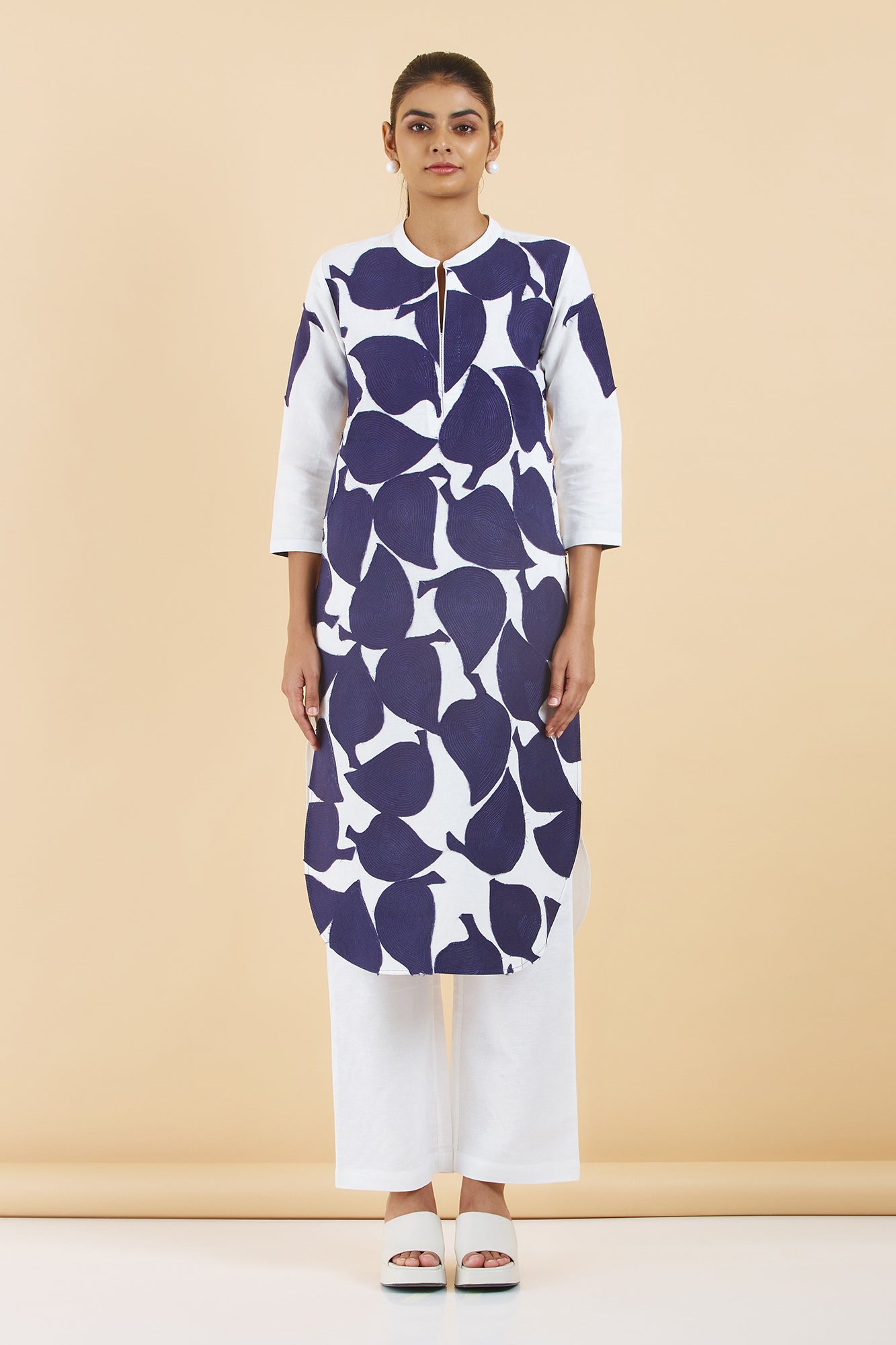 Linen Kurta Set TN-1378
