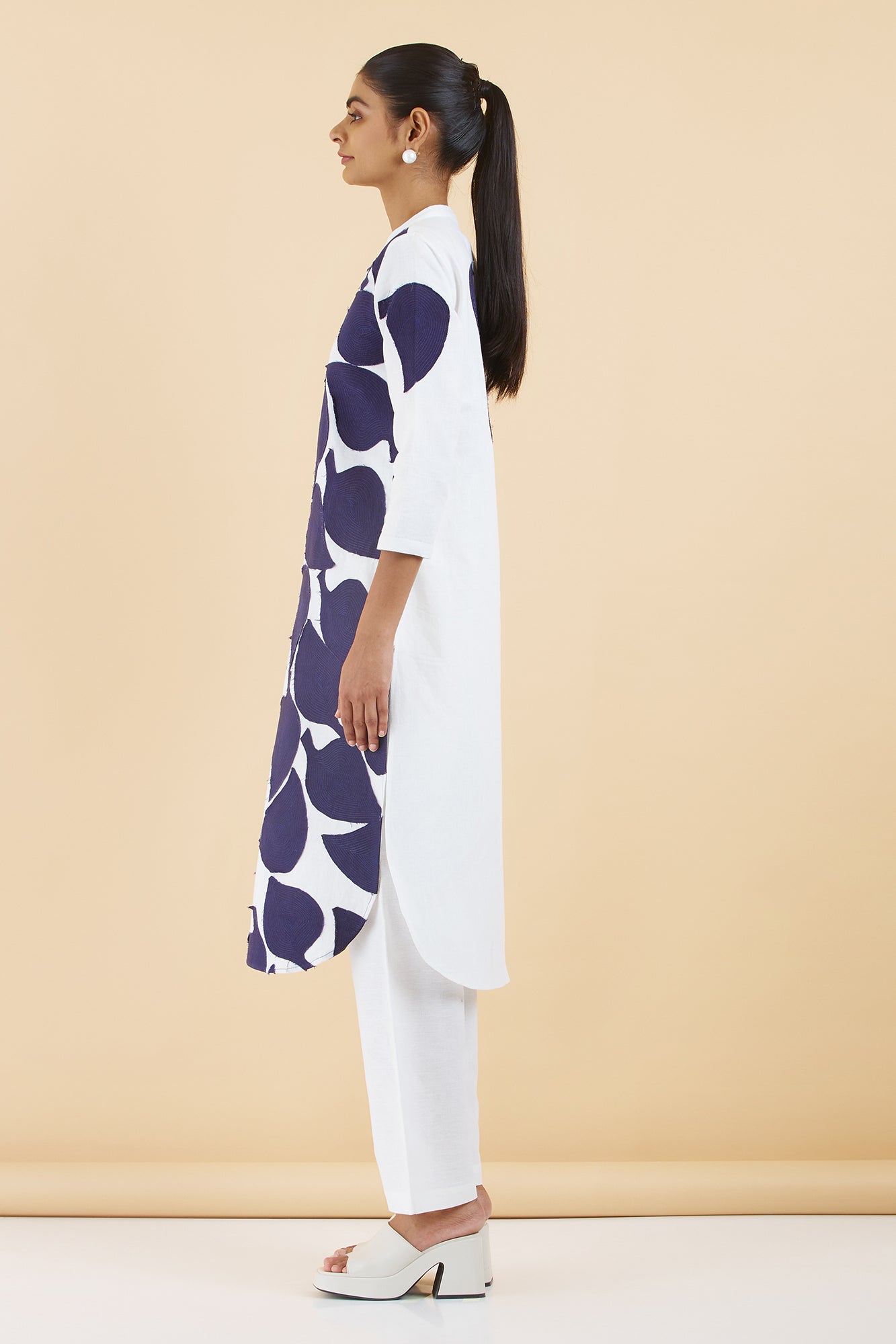 Linen Kurta Set TN-1378