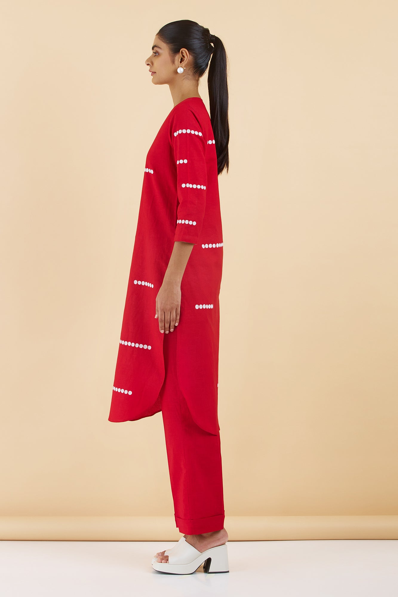 Linen Kurta Set TN-1376