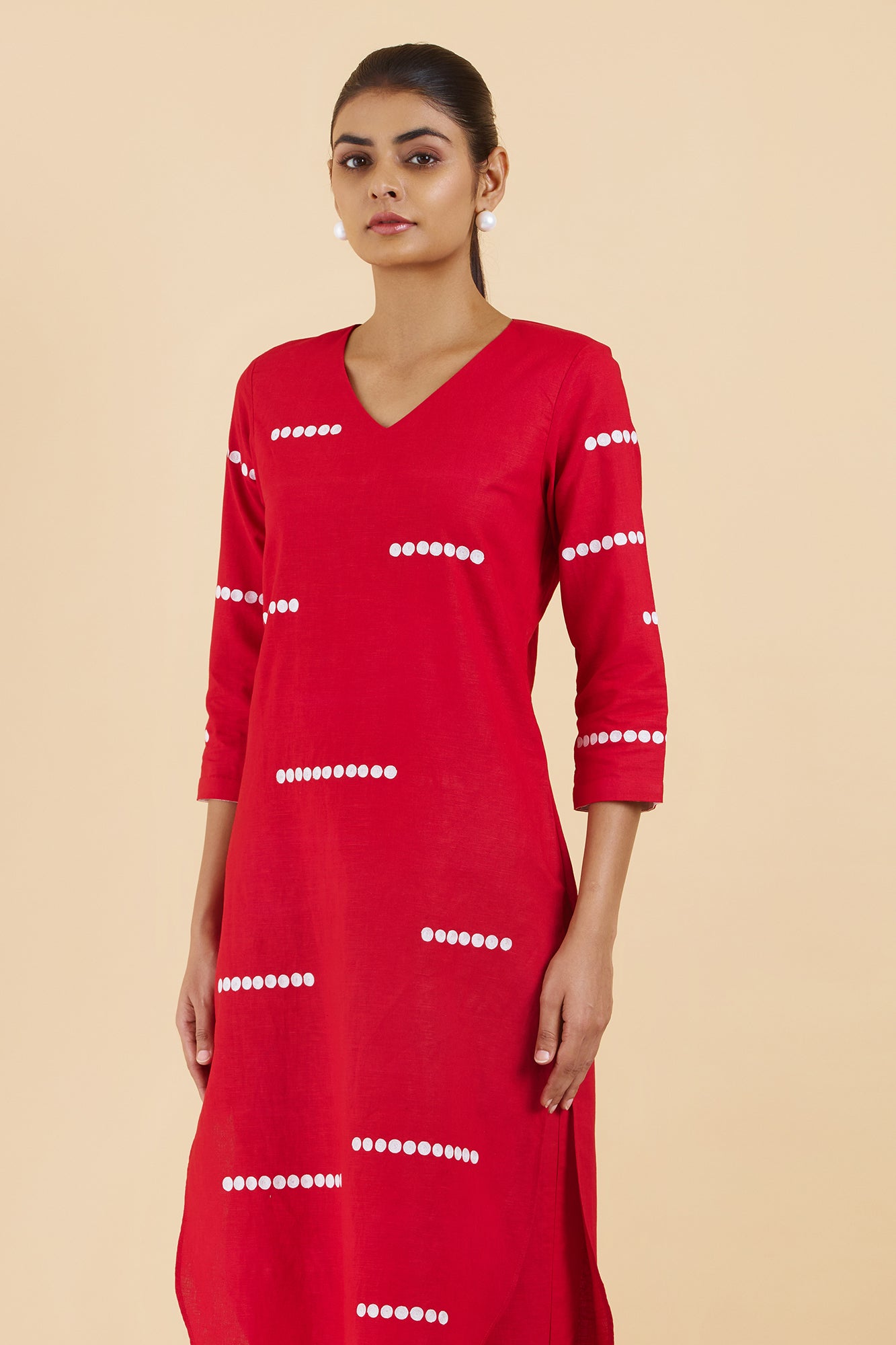 Linen Kurta Set TN-1376