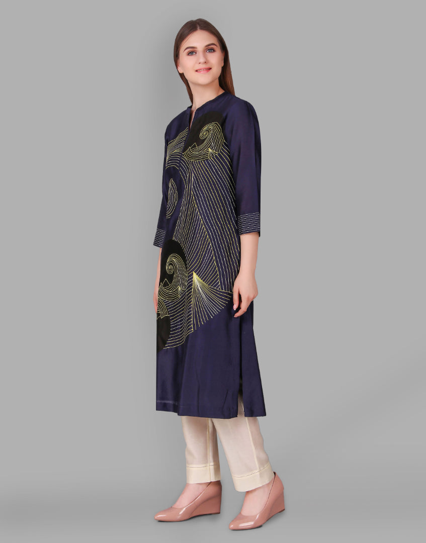 9001223 INDIGO WAVE CONTRAST