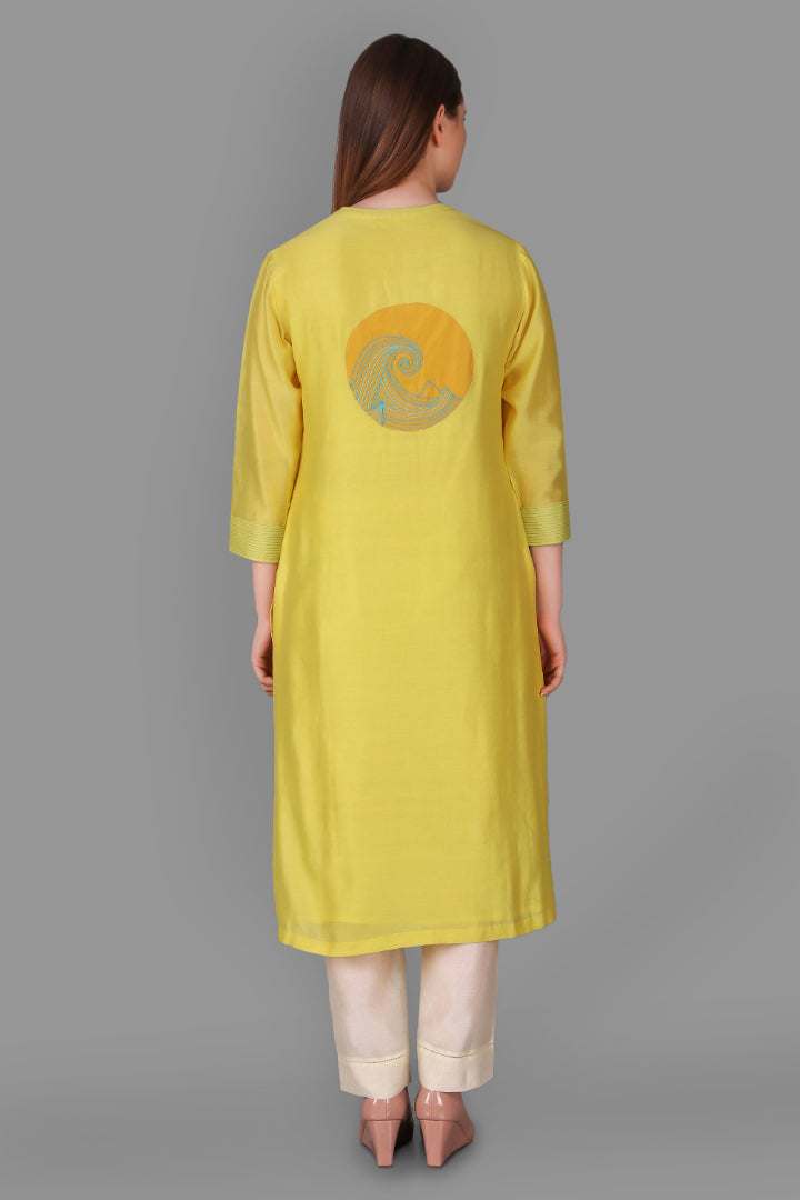 9001223 YELLOW WAVE CONTRAST