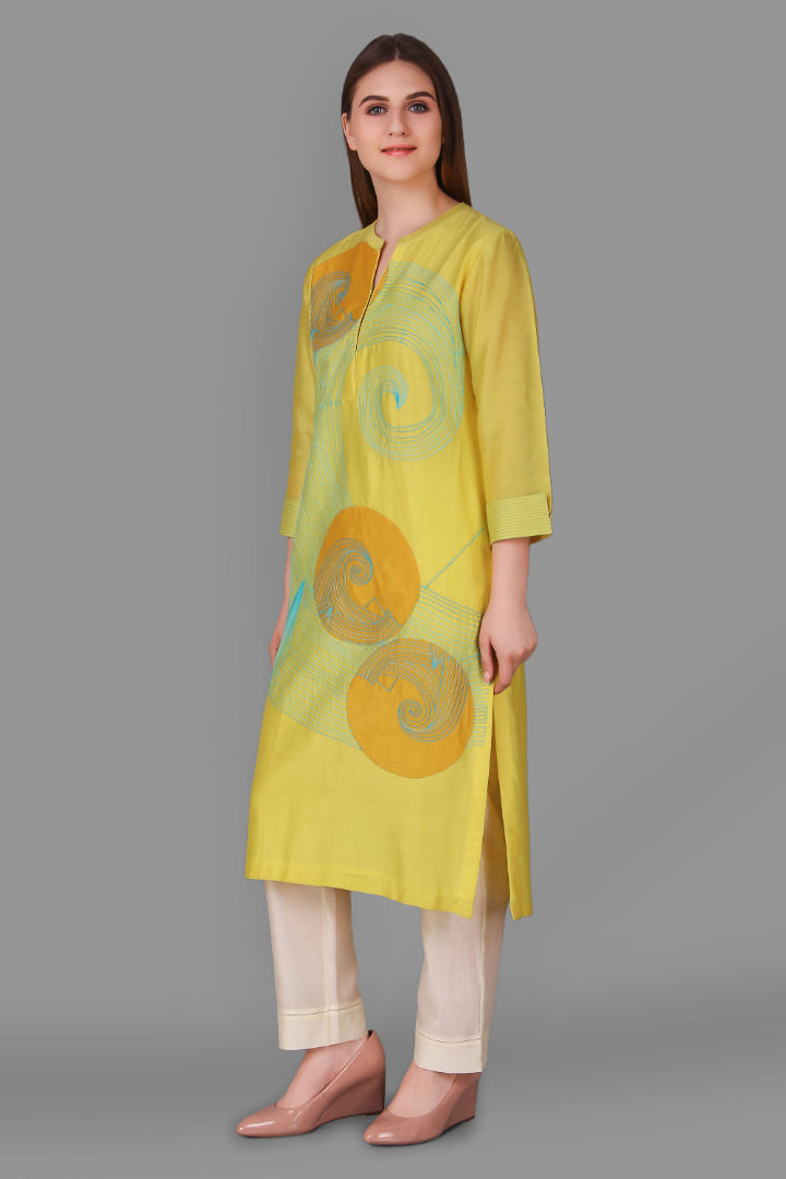 9001223 YELLOW WAVE CONTRAST