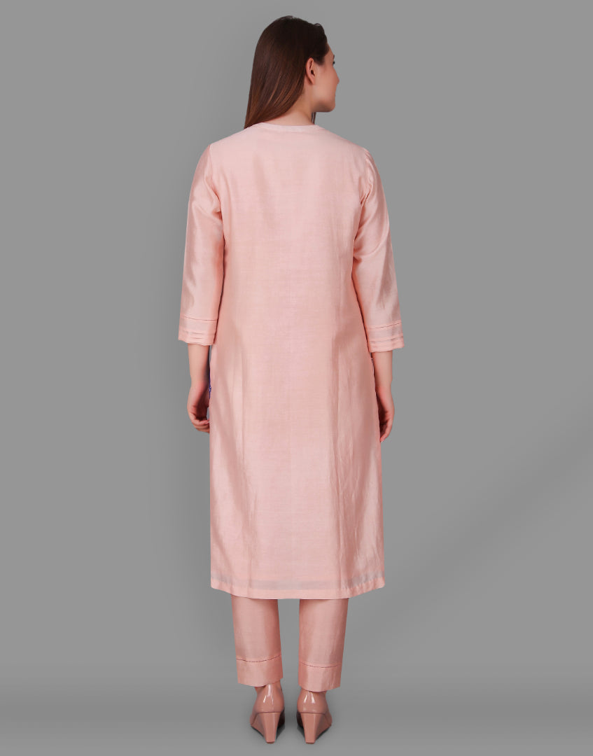 9001257 PINK FLORAL BLOB CONTRAST