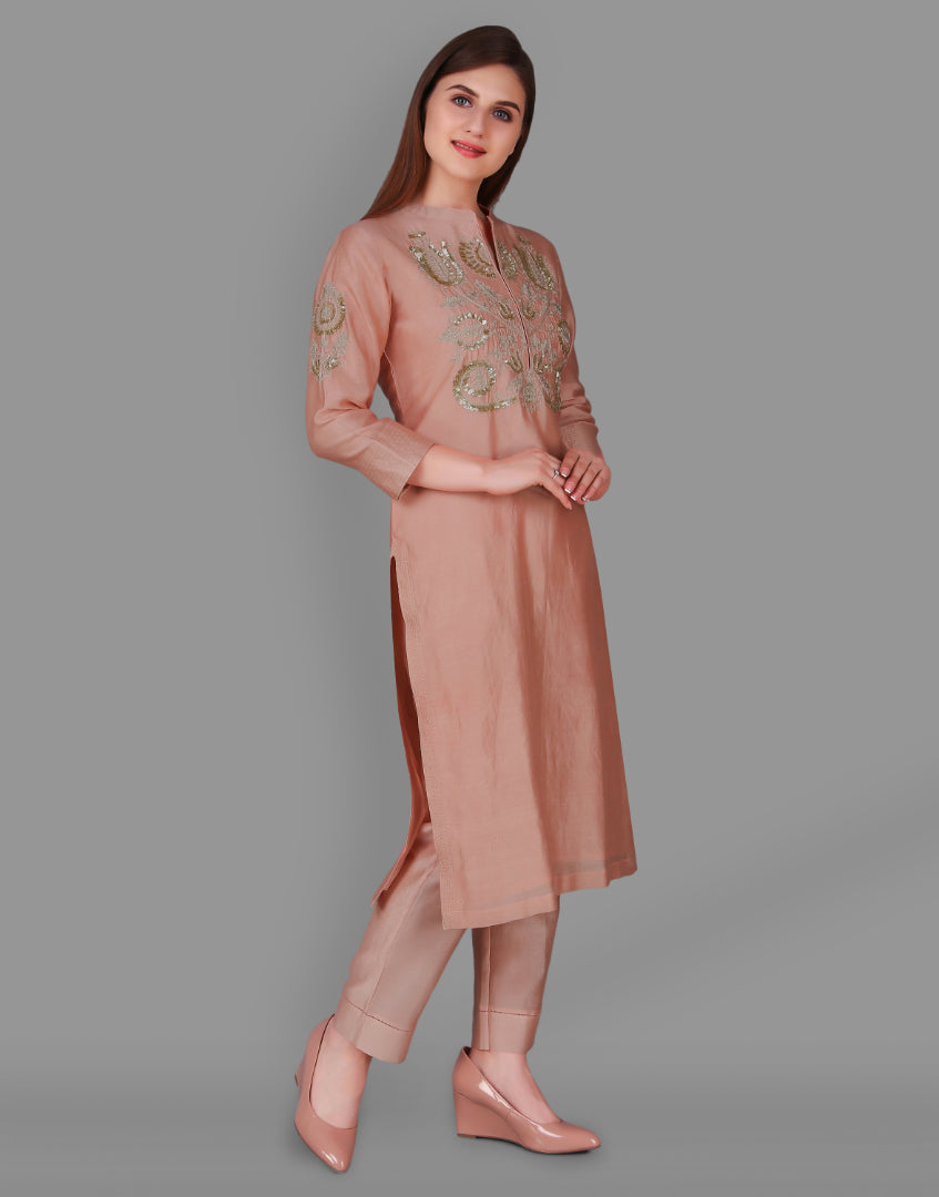 9001272 PEACH MOTIF GOLD