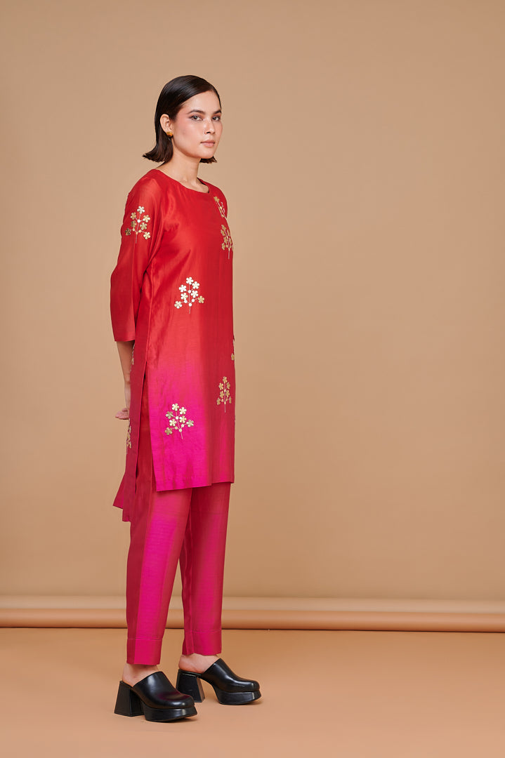 1354 Embroidered Co-Ord Set