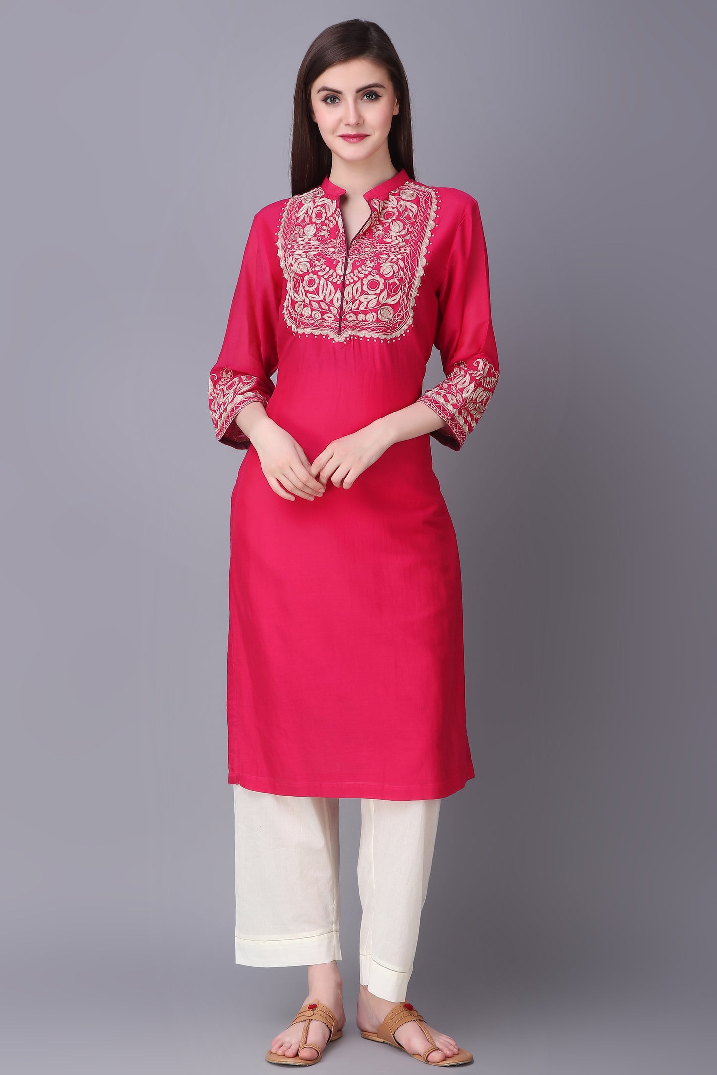 9001068 FUSCHIA ZARI FLOWER