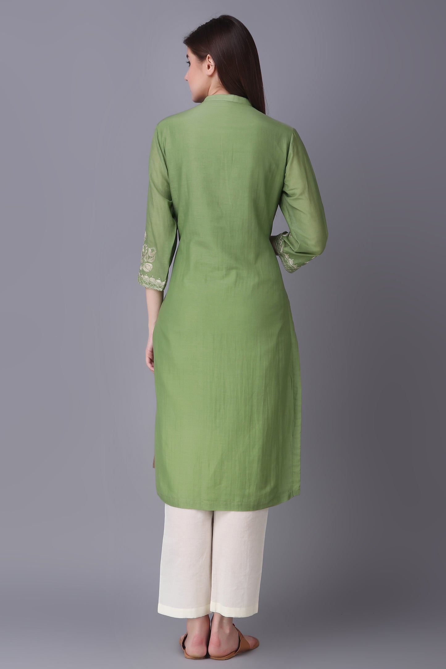 9001068 SAGE ZARI FLOWER