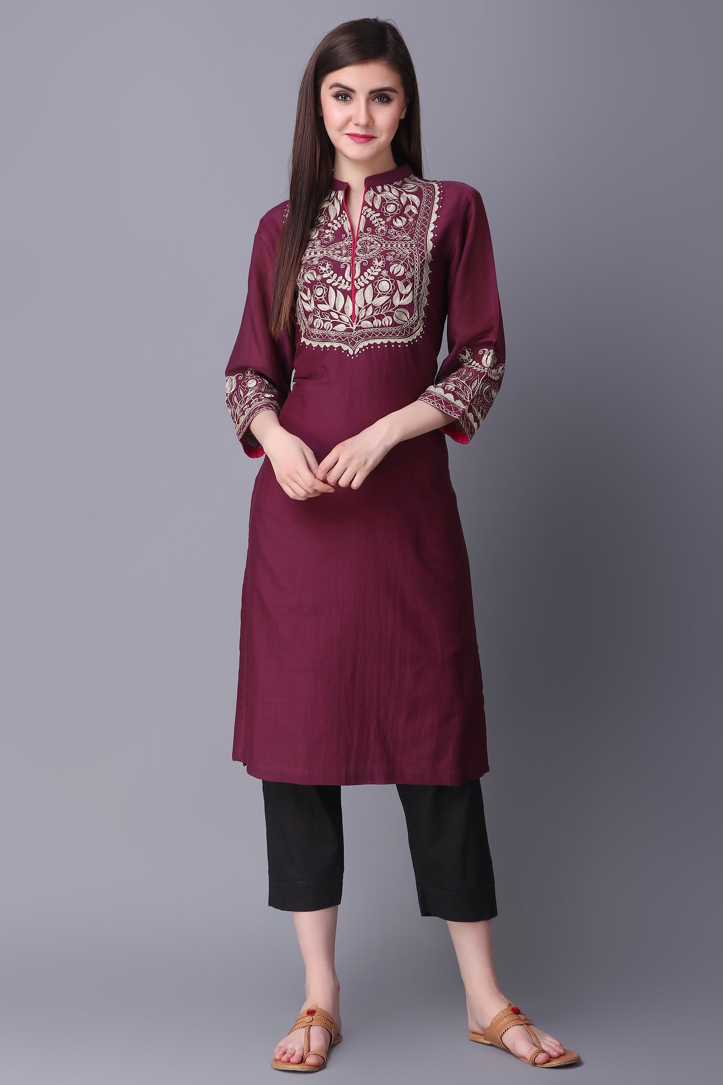 9001068 WINE ZARI FLOWER