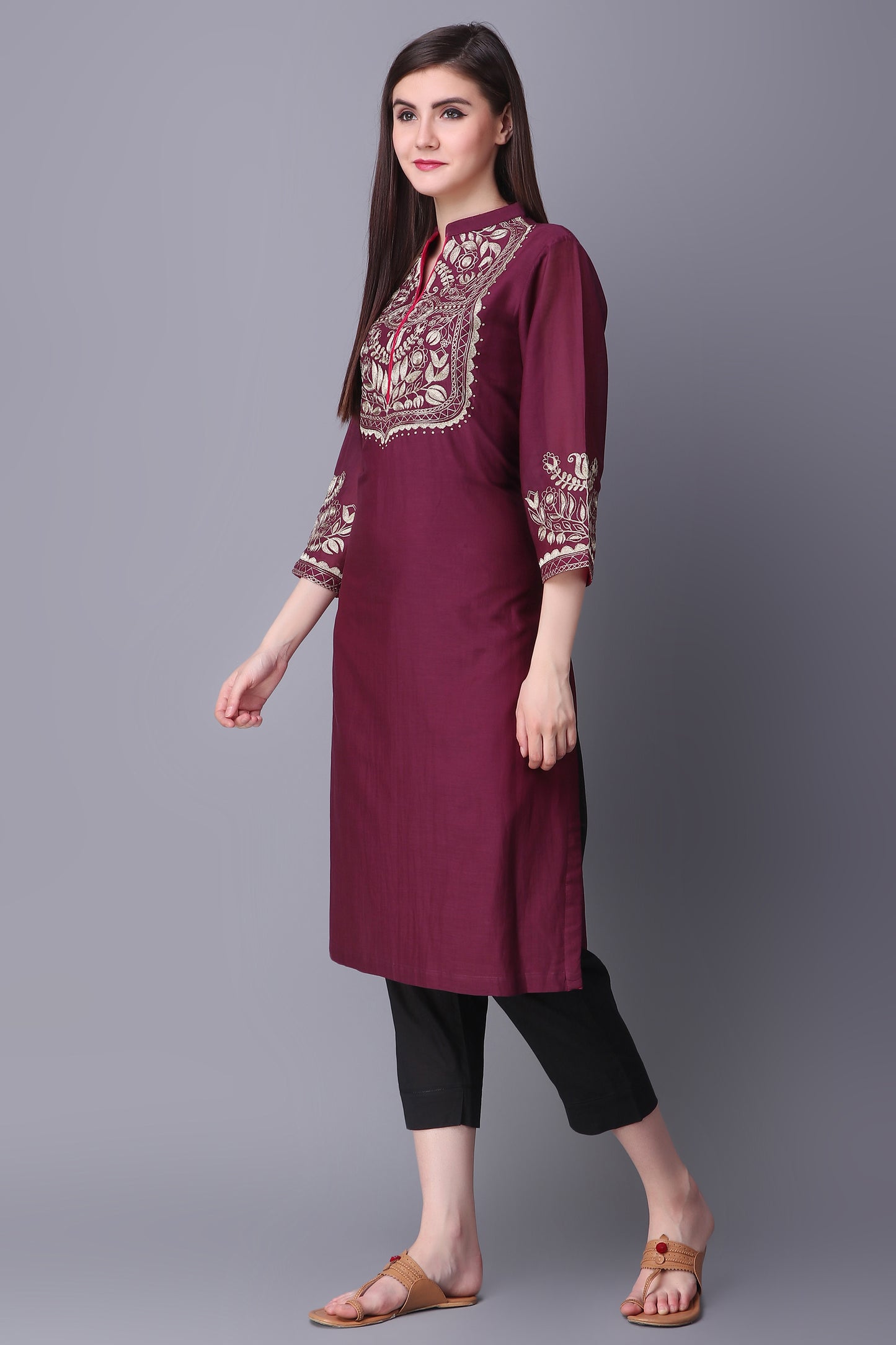 9001068 WINE ZARI FLOWER
