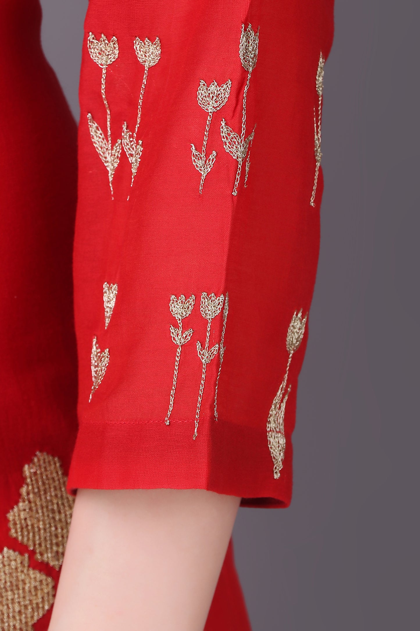 ABHJEET KHANNA | SHOP TROUSSEAU KURTA SETS ONLINE INDIA | DESIGNER WEAR KURTA SET | RED GOLD FESTIVE WEAR