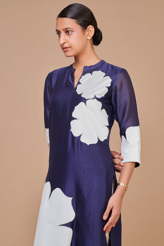 1337 Applique Hand Emb Kurta with Bottoms