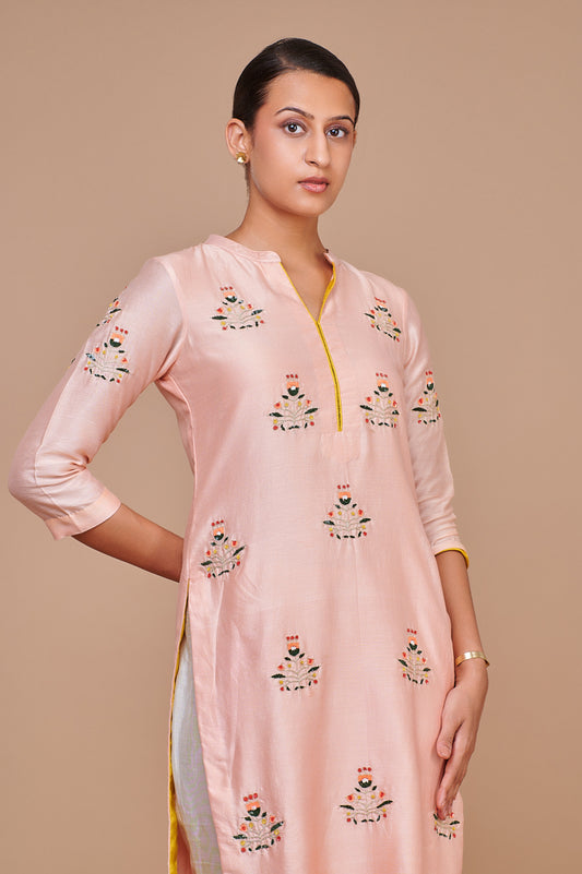 9001345 PEACH PINK BUD MULTI FLOWER